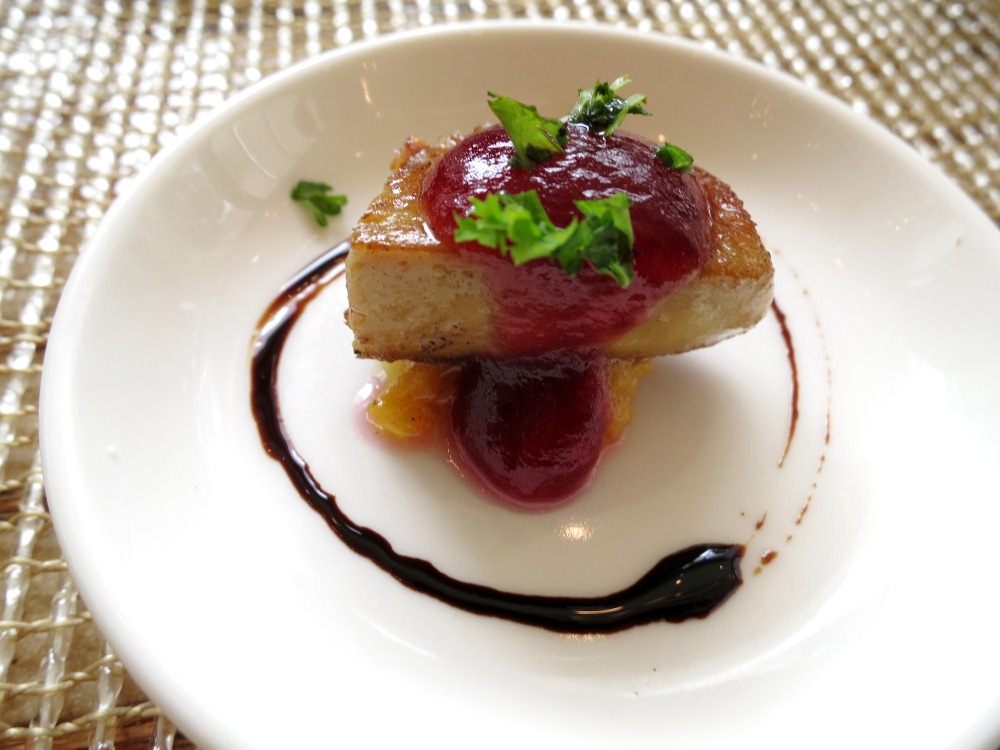 This pass-around foie gras was so good, most of us asked for seconds