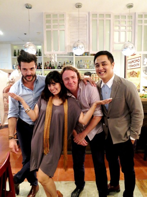Matthias Cadeac D'Arbaud, Monica Llamas, Stephen Carroll, Andrew Garcia