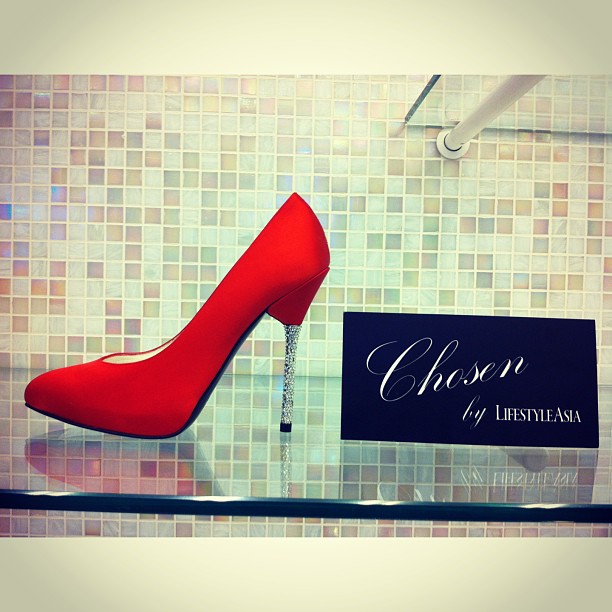 Stuart Weitzman red pumps