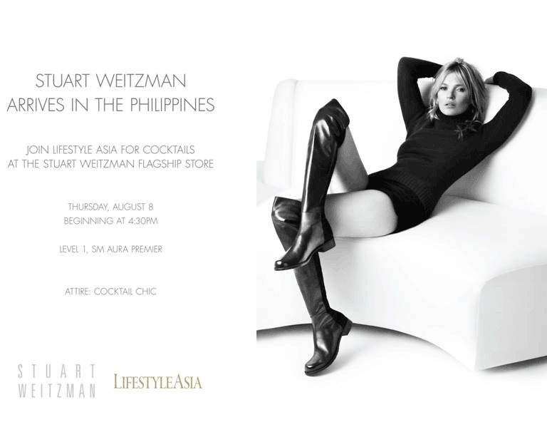Lifestyle Asia Stuart Weitzman invite