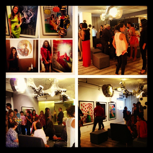 Photographer Francesca Balaguer-Mercado also launched her "Blame it on the Heat" exhibit at the Vask Gallery, featuring society personalities Lauren Liechtenstein, Tessa Prieto-Valdes, Bianca Mabanta and Jerika Ejercito, to name a few