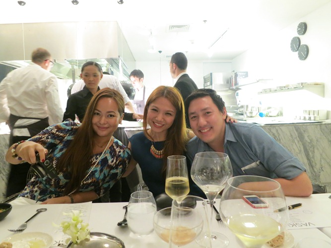 Me, sandwiched between VASK partners Jean Fernando and Carlo