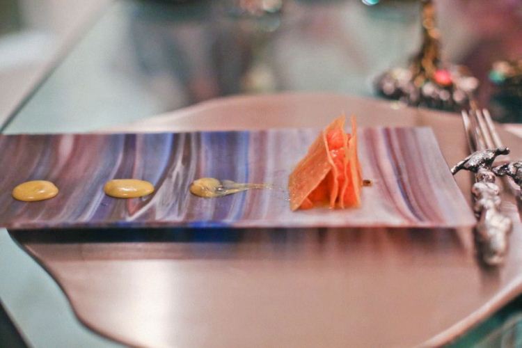 Stack Up Norwegian Salmon, Passion Fruit (Photo by Macy Yap)