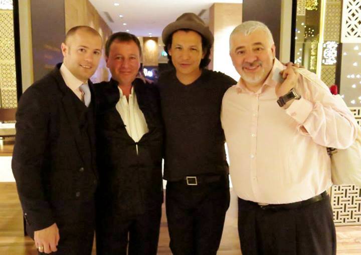 Philip Jones, Donald Berger, Bobby Chinn, Umberto Bombana