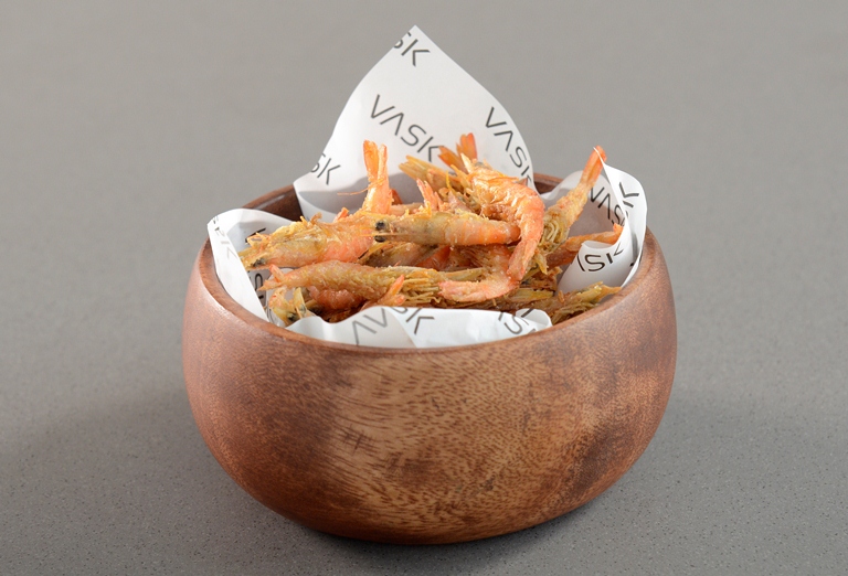 Quisquillas Fritas or Fried Baby Shrimps