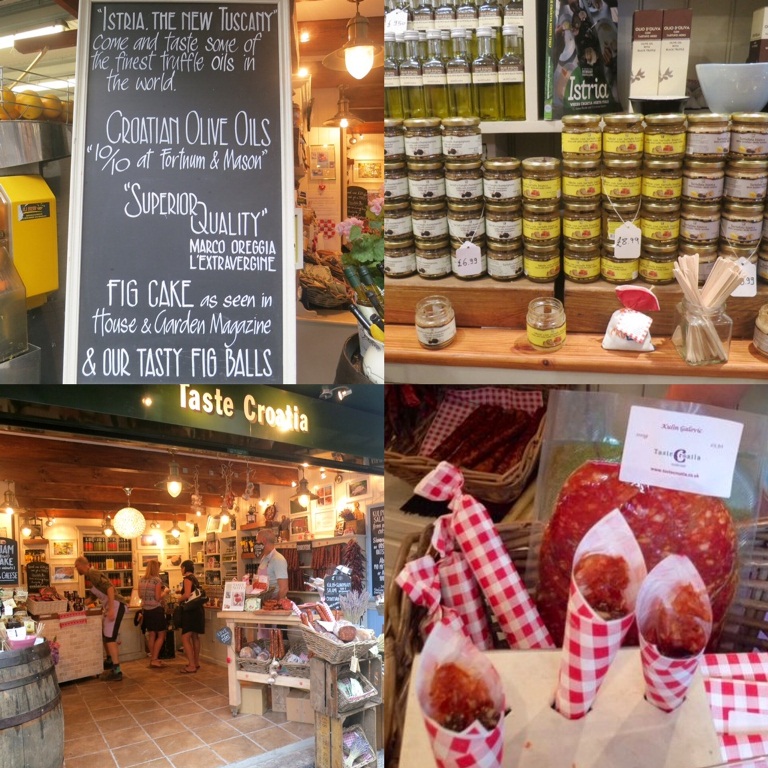 Taste Croatia- Fig and Meat Cones- Borough Market