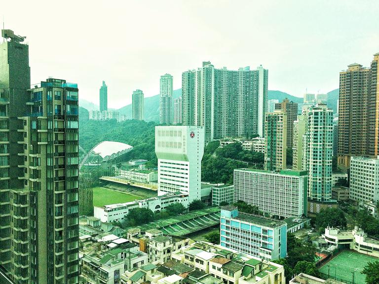 Lanson Place- Causeway Bay- Hong Kong- View of Victoria Park