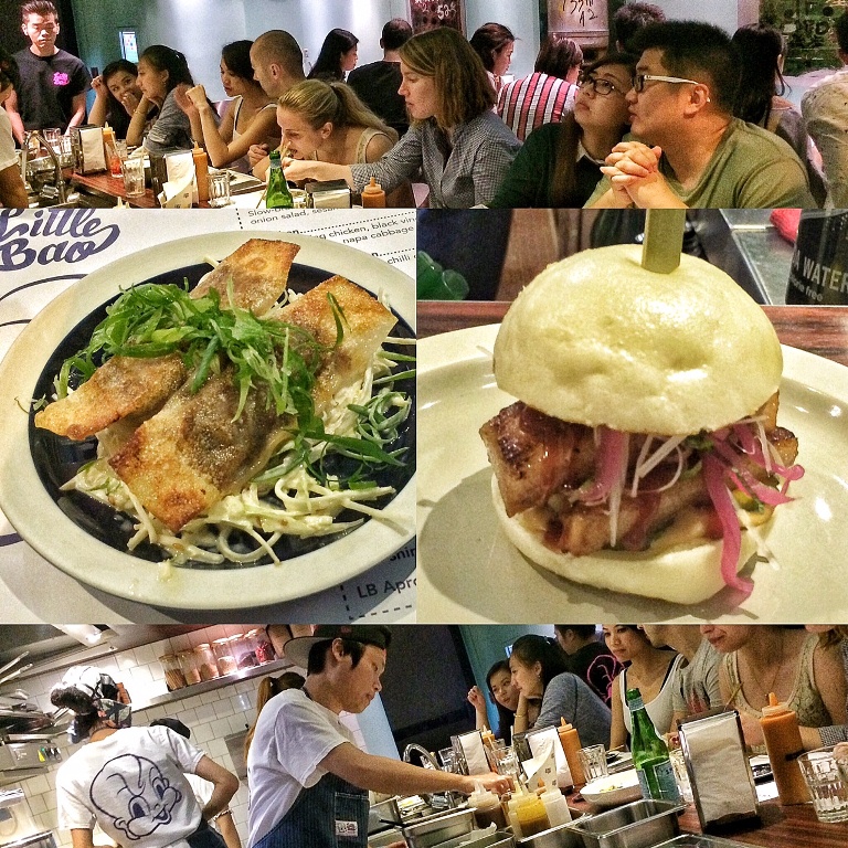 Glad I came early, Little Bao was full! I really enjoyed their slow-braised pork belly bun, and the short ribs pan fried dumplings (half order)!