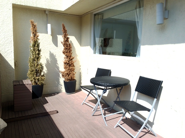 I loved my balcony! If you have the chance, request for it. I loved sitting here with a cup of coffee...