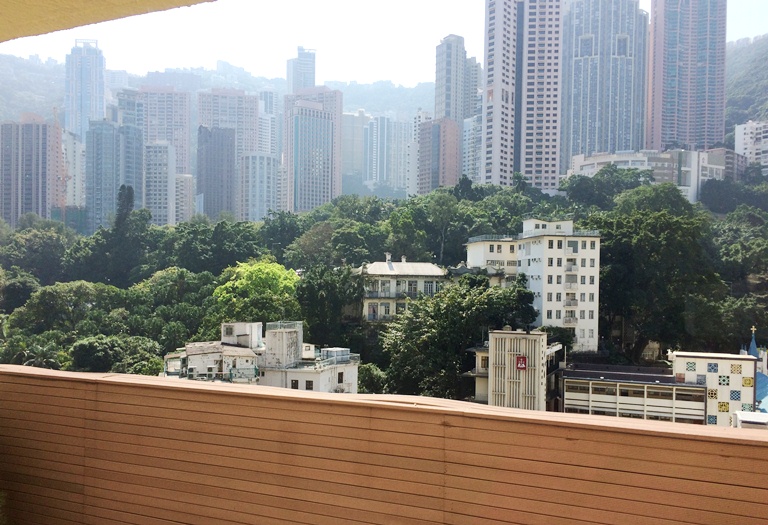 Room with a view: Mini Hotel on Ice House Street in Central looks out to Mid-Levels and the Hong Kong skyline
