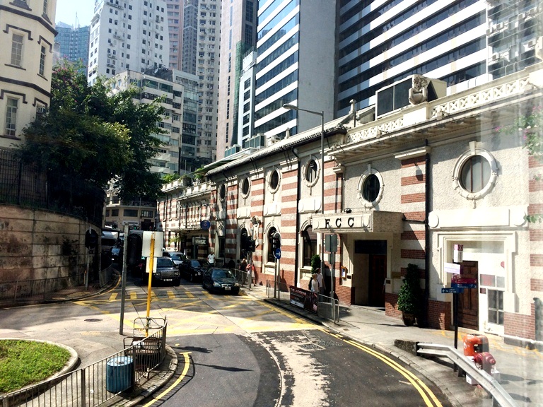 In case your driver can't find the hotel, just look for this all-too-familiar Foreign Correspondents' Club (FCC) Building on Ice House Street. It's right next to it.