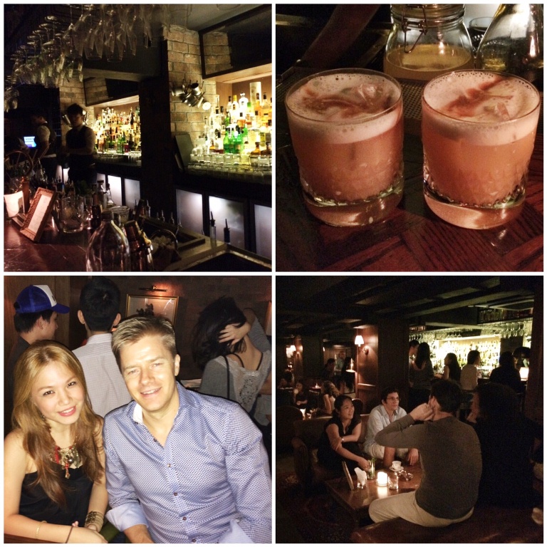 Stockton with my fellow jet-setter Kim Moeholm. It's a great place to chat and catch up, and we especially liked the Brass Monkey (in photo), which is a slightly sweeter whiskey sour made from HM King, citrus, maca, lucuma, vanilla gum and chunco bitters