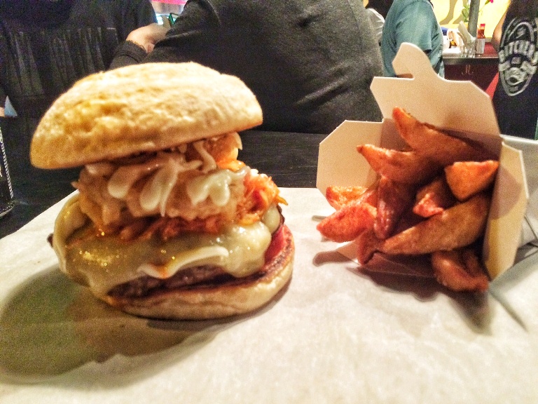 This Wu Tang burger from their secret menu is the shizzzzz! Order it!!!