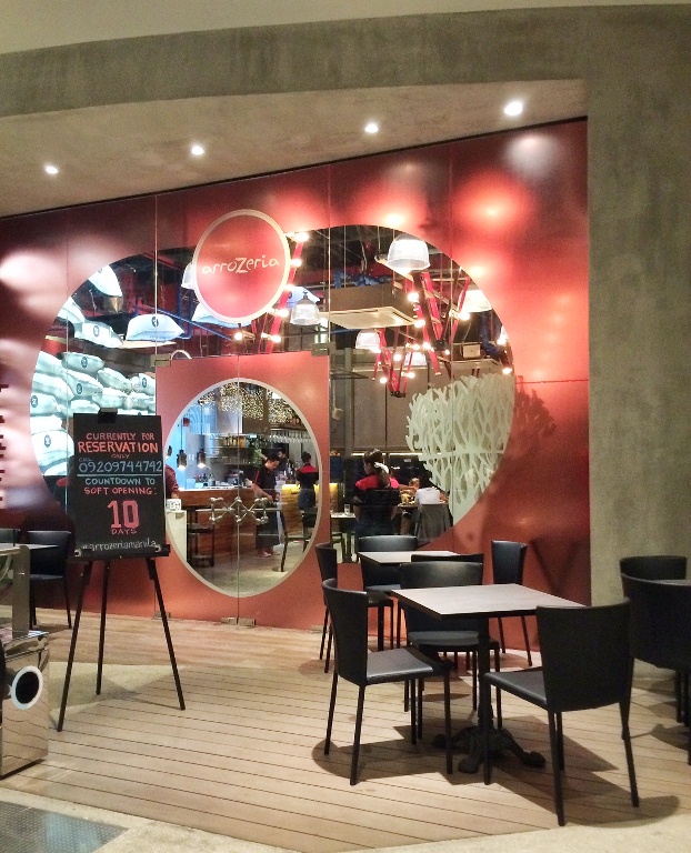 ArroZeria is the Vask Group's new casual dining eatery at the 4th Floor of Century City Mall in Makati, right next to Hole in the Wall