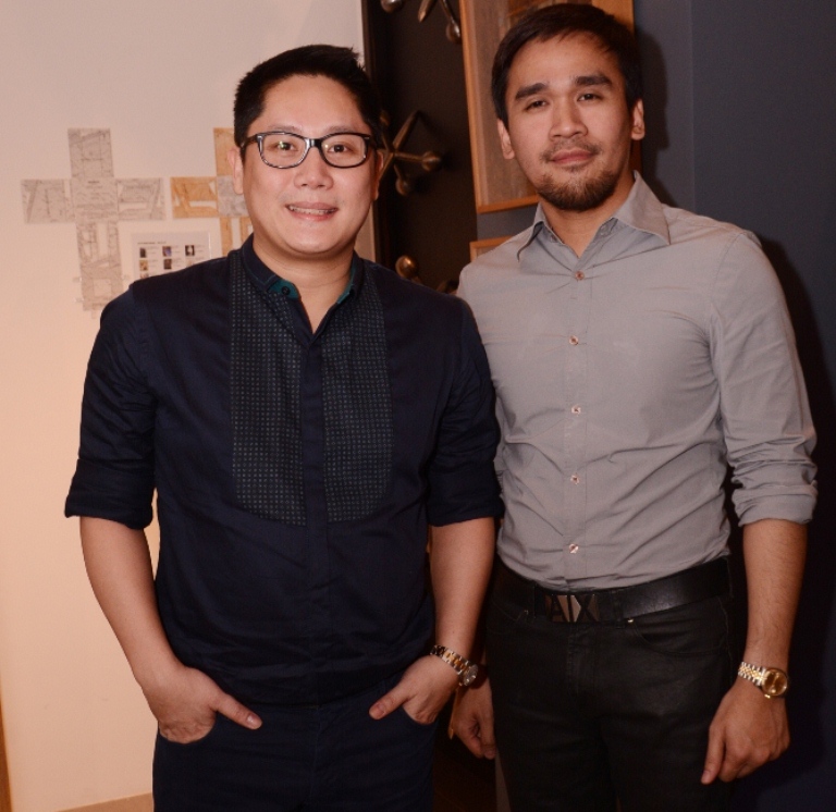 One Mega Group VP Archie Carrasco and Folded & Hung's Ronald Pineda