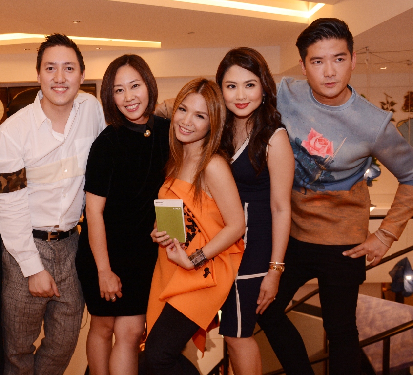 The team behind the Wallpaper City Guide Manila Launch- architect Carlo Calma, contributor Kissa Castaneda McDermott, author Cheryl Tiu, Fully Booked owner Chris Daez, eventologist Tim Yap