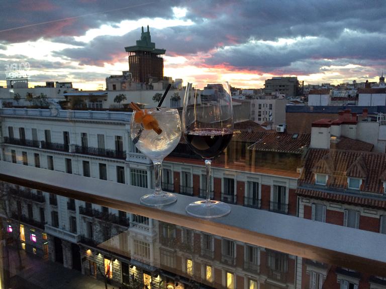 Okay, this has nothing to do with Madrid Fusion but it's such a GORGEOUS memory of the city of MADRID the day I arrived in the city! So so so beautiful!
