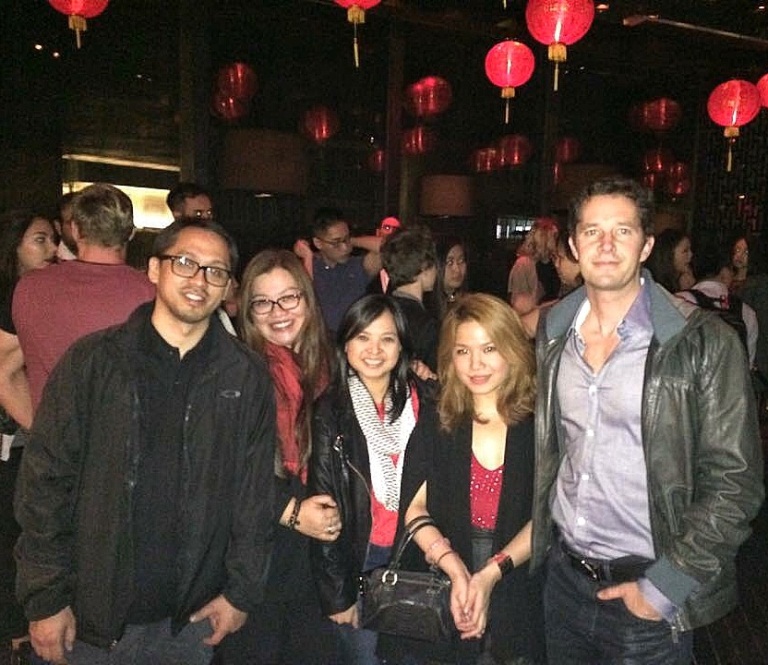 Red lanterns in Dragon-i in time for Chinese New Year! Ushering the Year of the Sheep with my friends from the Phiilippines Eths and Marbee Go, Michelle del Rosario and Hong Kong-based Joerg Zobel