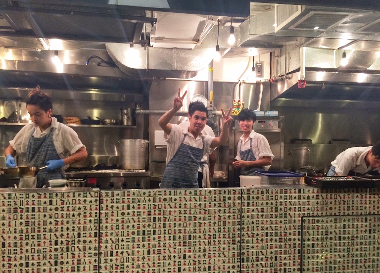 As if you couldn't tell from their cheekily named den, the staff at Ho Lee Fook are just as fun-loving!