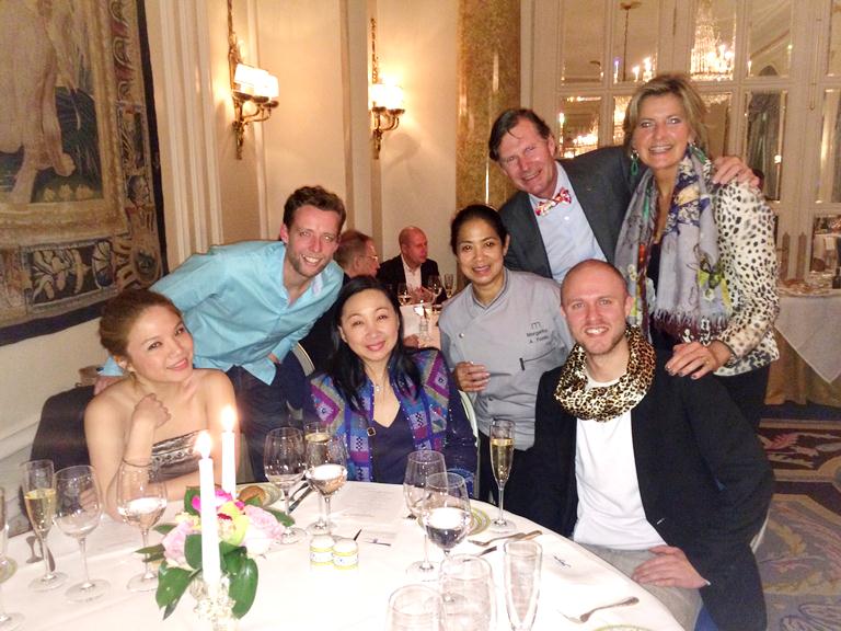 I was honored to have attended this dinner and played "tourism ambassador" at least for the evening-- along with Department of Tourism's Director Verna Buensuceso as we introduced our foreign guests, James Blick of The Sunday Times/ The Guardian/ Toronto Star/ El Pais; Timo Santala, who heads the City of Helsinki's Food Culture Strategy, and master sommeliers and certified wine consultants Cees Van Casteren and Ans Van Der Weijden, to Pinoy cuisine!