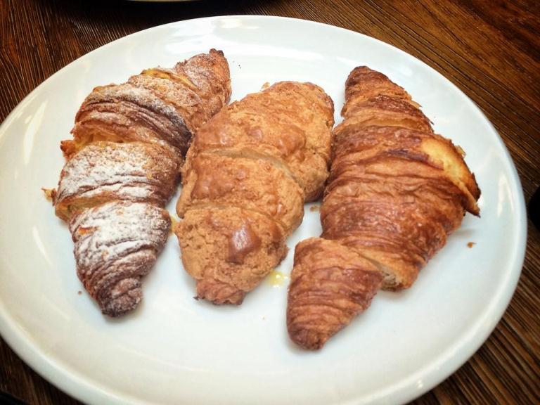 Some of the most amazing croissants I've had, especially stuffed with molton egg yolk custard! Likewise the plain one and the creme brulee one are just as delicious :)