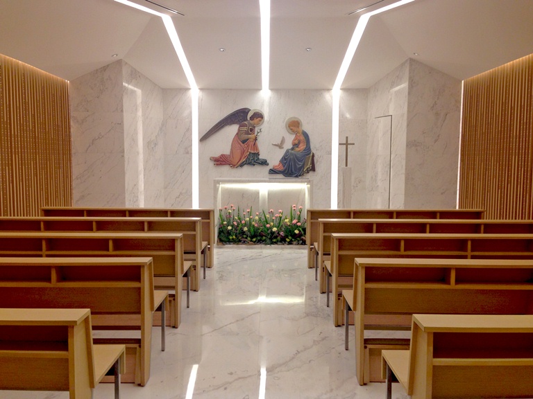 There is also a chapel on the 3rd floor :)) (Photo courtesy of Discovery Primea)