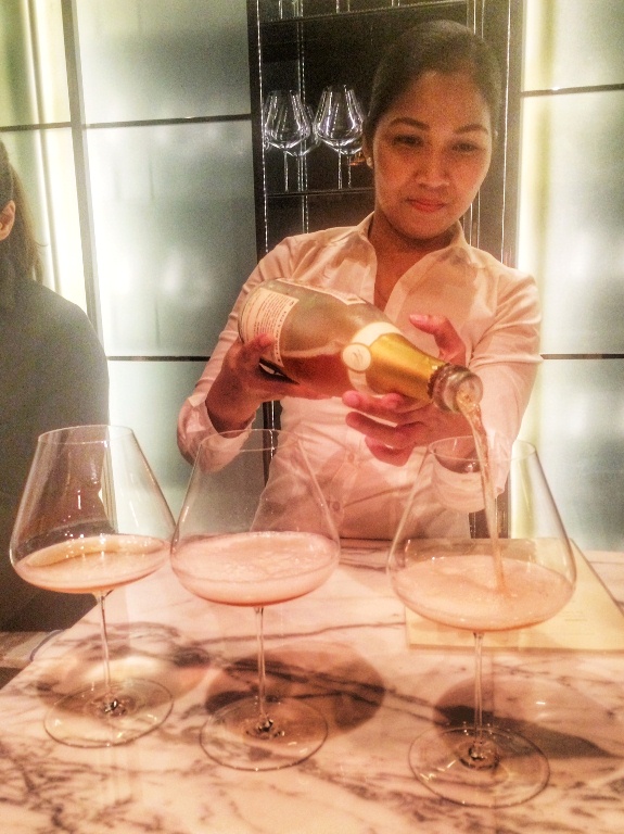 Monopole Champagne and Wine Bar, Legaspi Village, Makati- Zalto Burgundy Glasses for Champagne (2)