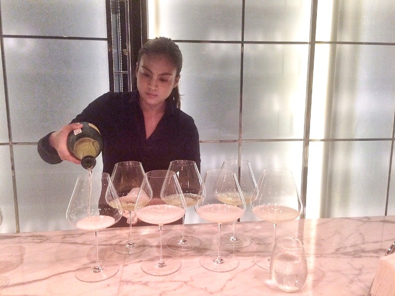Monopole Champagne and Wine Bar, Legaspi Village, Makati- Zalto Burgundy Glasses for Champagne