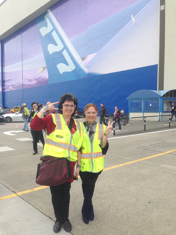 Boeing-Cathay Pacific 777-300 ER Delivery Flight- Alya Honasan, Cheryl Tiu- Boeing Factory, Washington