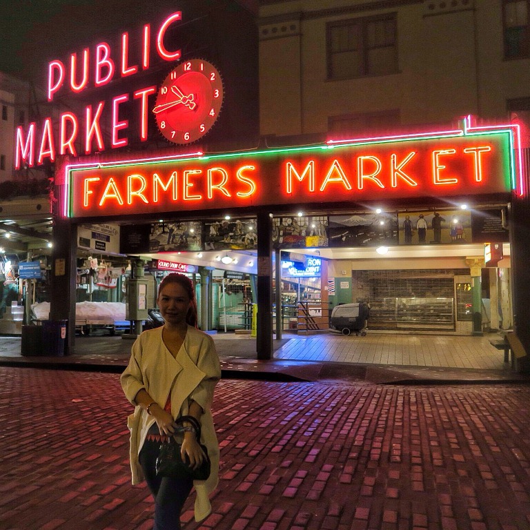 Cheryl Tiu- Farmer's Market- Pike Place Market- Seattle, Washington- Cathay Pacific- Boeing Delivery Flight