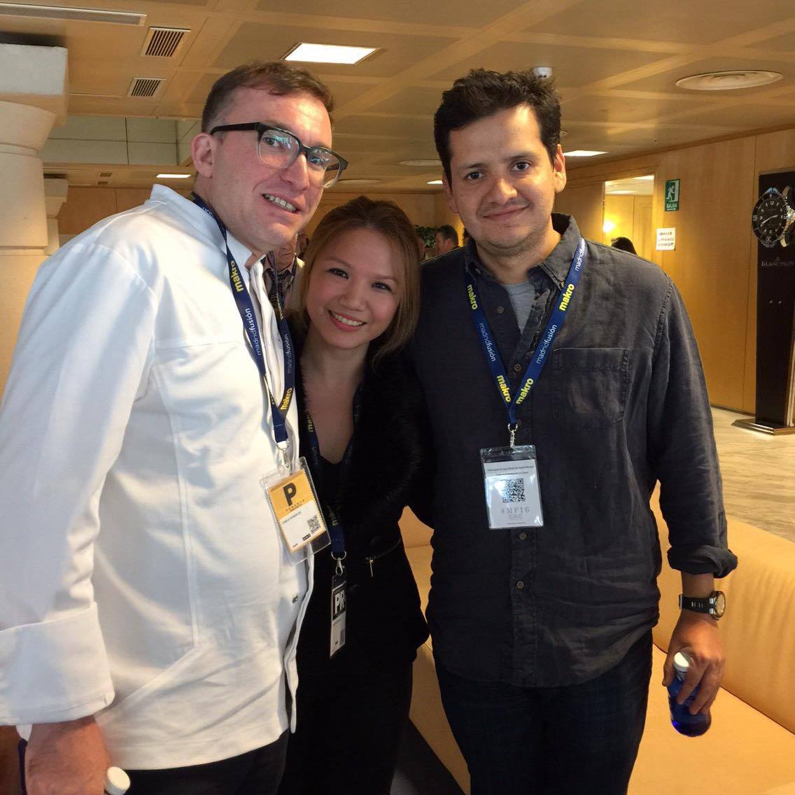 Chele Gonzalez, Cheryl Tiu, Jorge Vallejo- Madrid Fusion 2016- 2