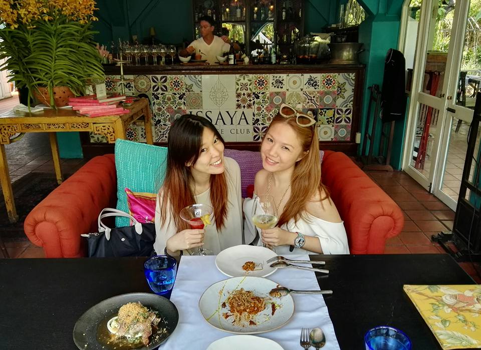 Hazel Han and Cheryl Tiu- Issaya Siamese Club Bangkok, Thailand