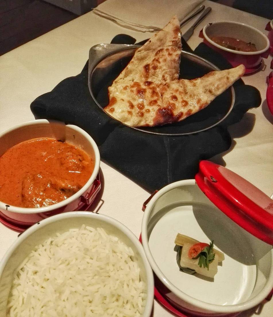 I Want My Curry- Chicken Tikka Masala and Naan- Gaggan- Bangkok, Thailand