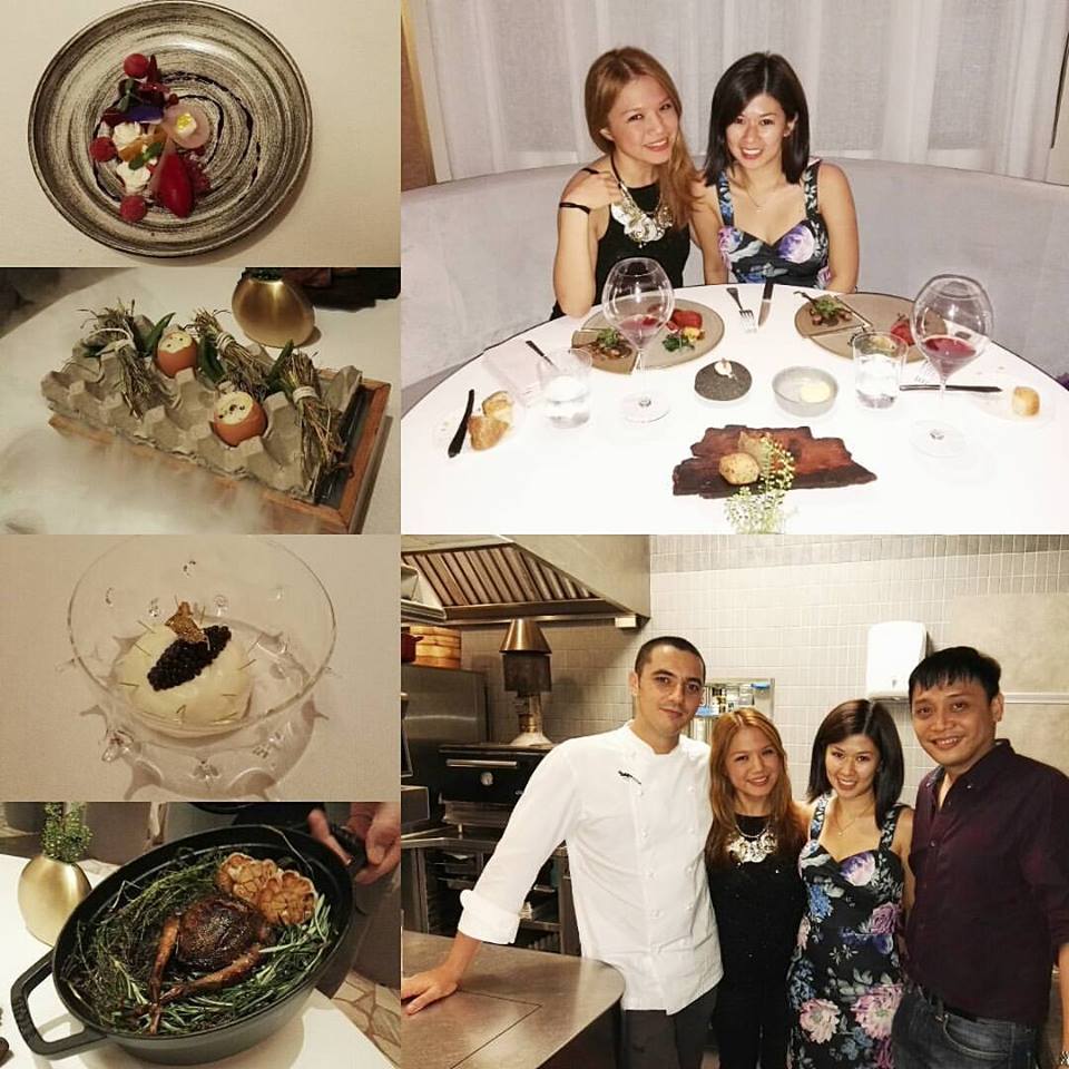 Odette, Singapore- Julien Royer, Cheryl Tiu, Debbie Yong, Chanks