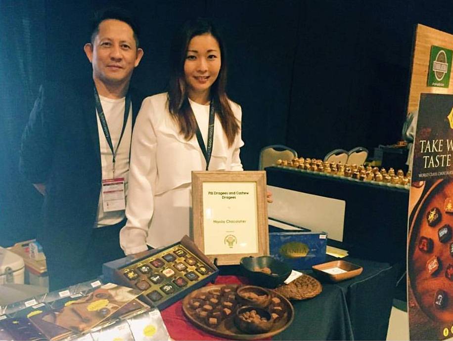 Raul Matias and Roxanne Lee- Manila Chocolatier- Madrid Fusion Manila