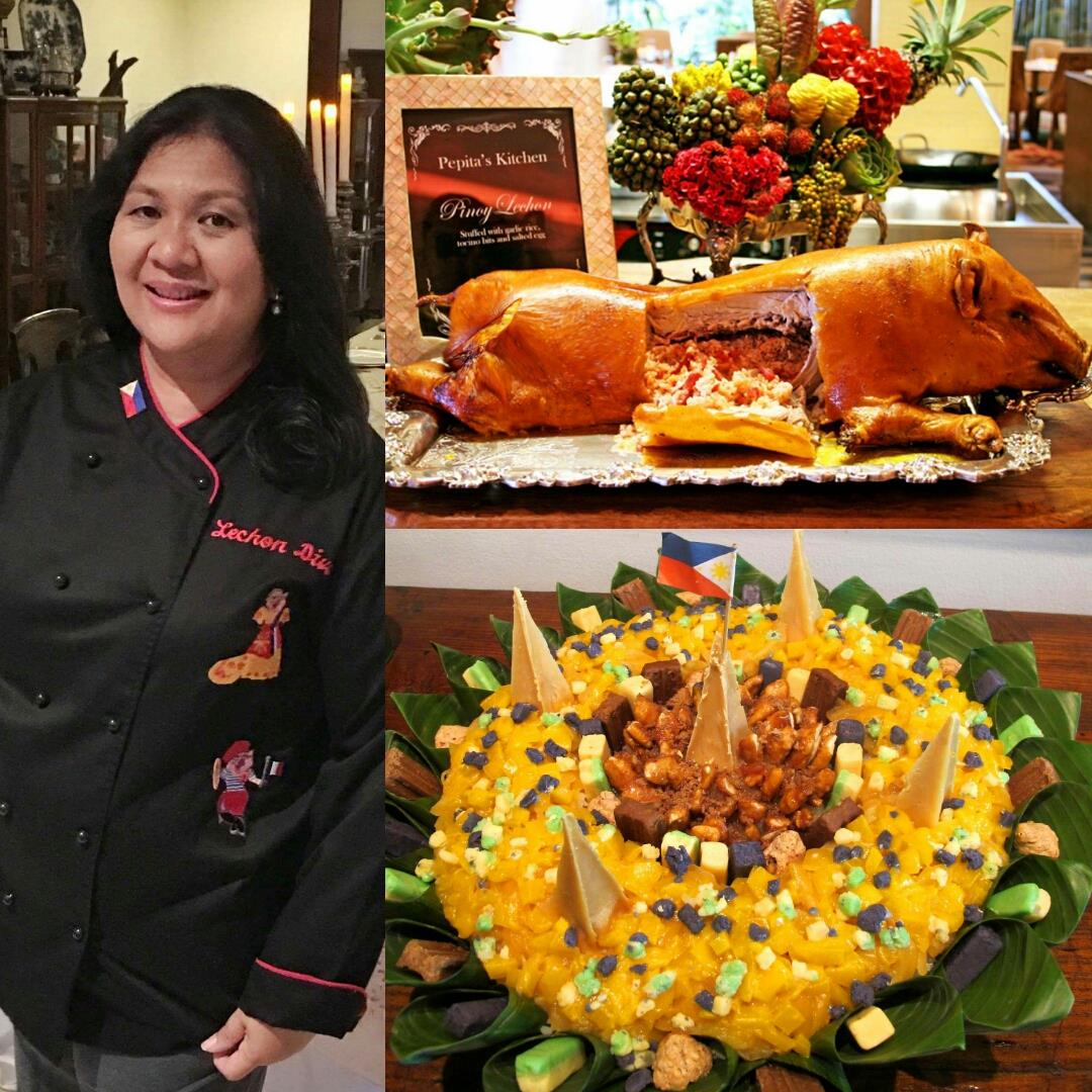 Dedet dela Fuente- Pepita's Kitchen- Cross Cultures Hong Kong Pop-Up- Lechon with Truffle Rice and Super Suman