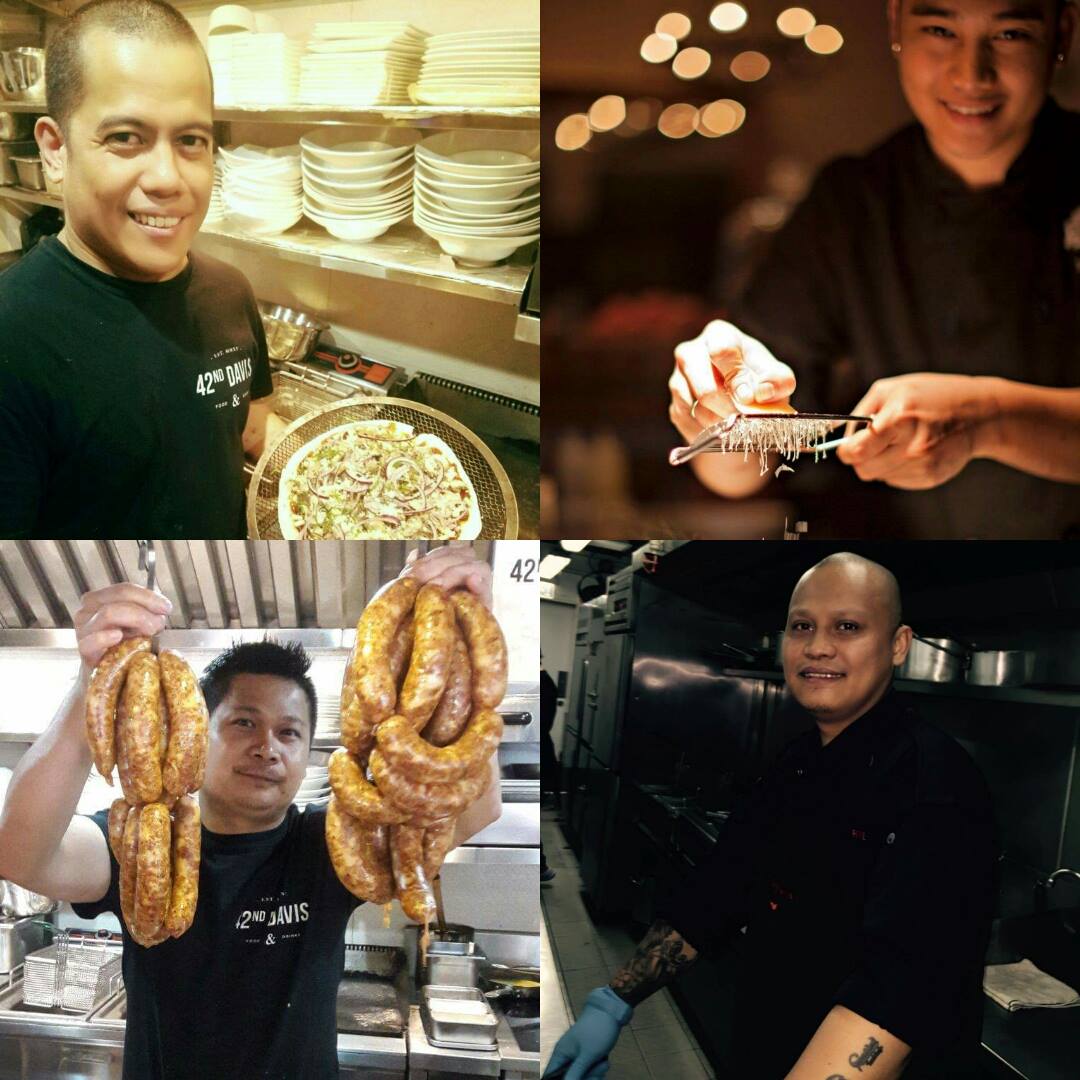Roy San Antonio- 42nd Davis Hong Kong, Roy Ocampo- 42nd Davis Hong Kong, Jimlie Catapang- Linguini Fini Hong Kong, Jerome Santos- Rocco's Pizzeria Hong Kong