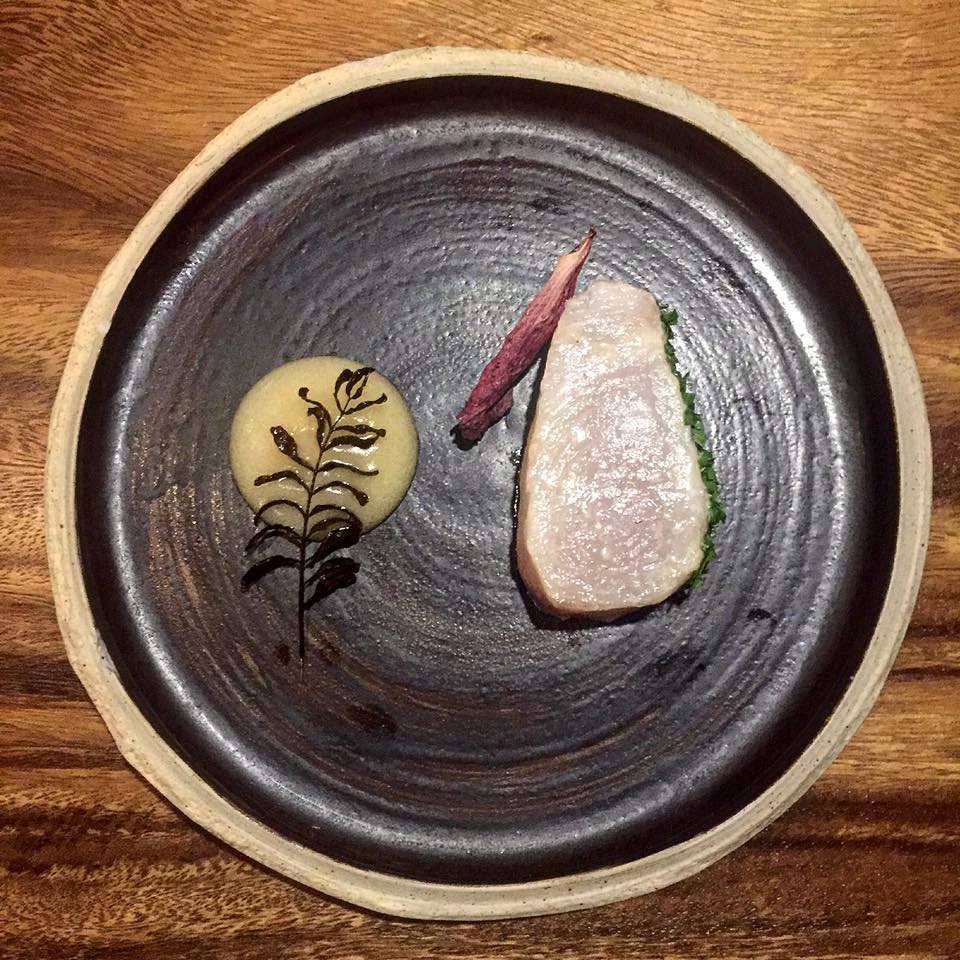 Soon on the menu: grilled mackerel from Quezon province basted with their homemade butter, and served with a guava-kamias sauce.