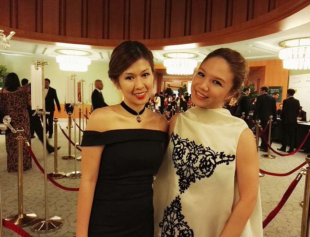 With my dear friend, the lovely Michelin digital lifestyle editor Debbie Yong. So proud of you dear!!