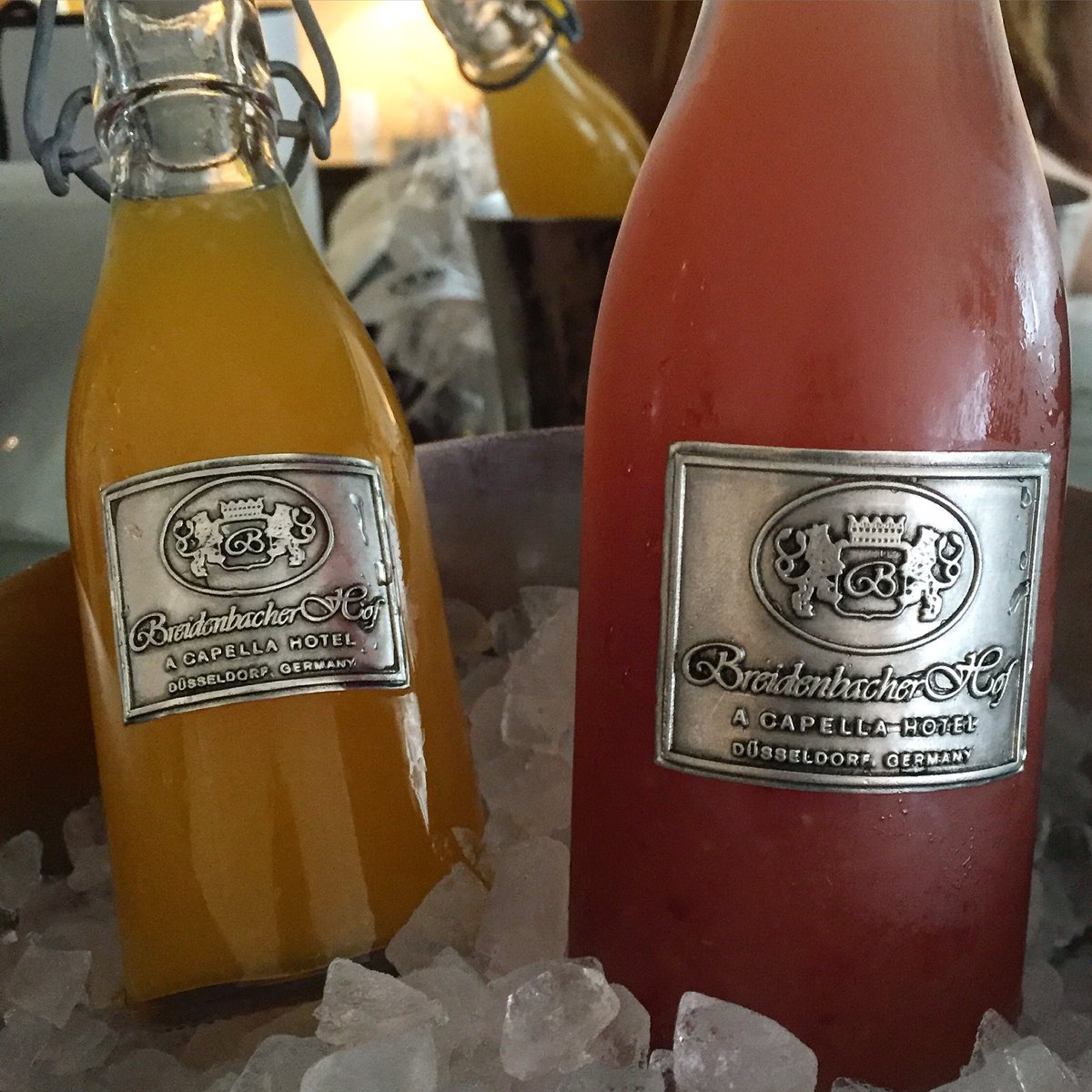 Breidenbacher Hof Dusseldorf Smoothies
