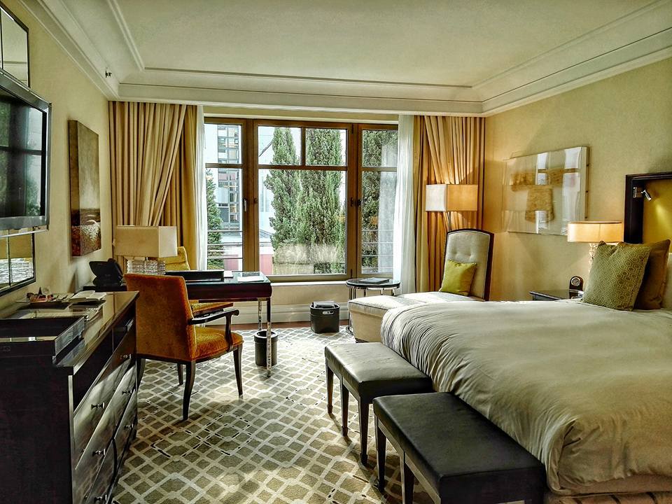 Hotel Room at Breidenbacher Hof, Capella Group of Hotels, Dusseldorf, Germany