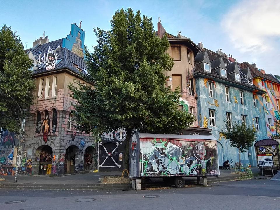 Kiefernstrasse- Graffiti Houses- Dusseldorf, Germany 1