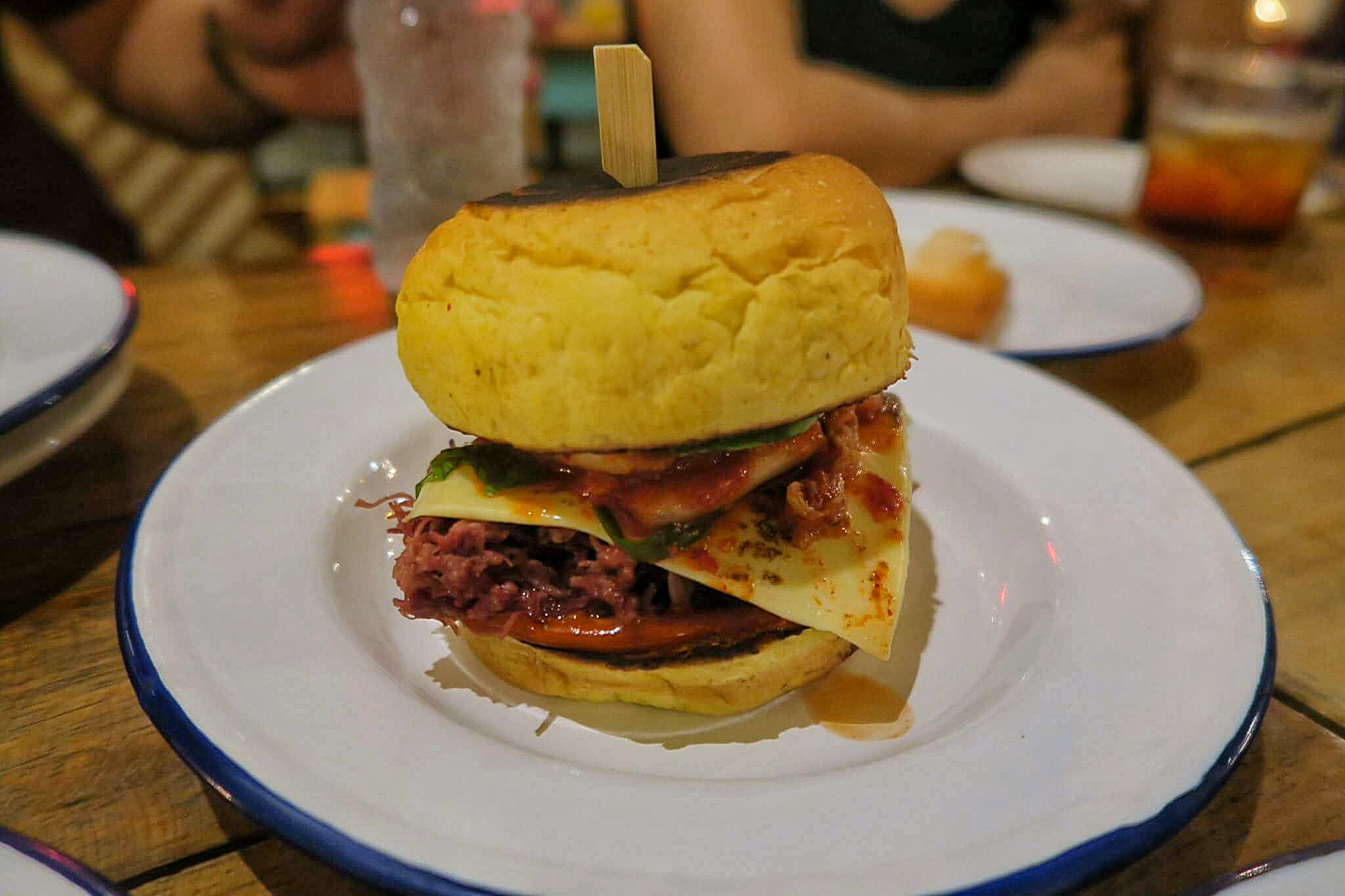 Kim and Rueben- Kimchi and Reuben Sandwich- Wild Poppy, Poblacion, Makati