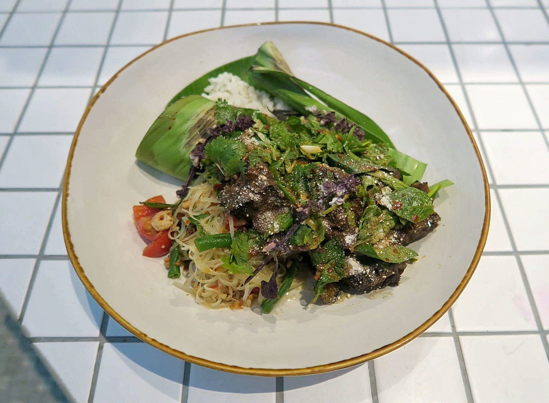 Nam Tok- Braised Beef Short Ribs, Khao Man, Som Tam- Hey Handsome- Net Park BGC- Bonifacio Global City- Philippines