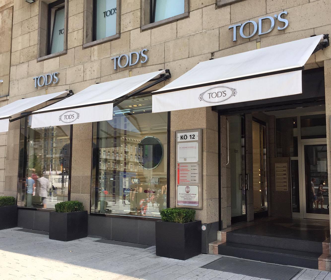 Tod's Boutique at Konigsallee in Dusseldorf, Germany