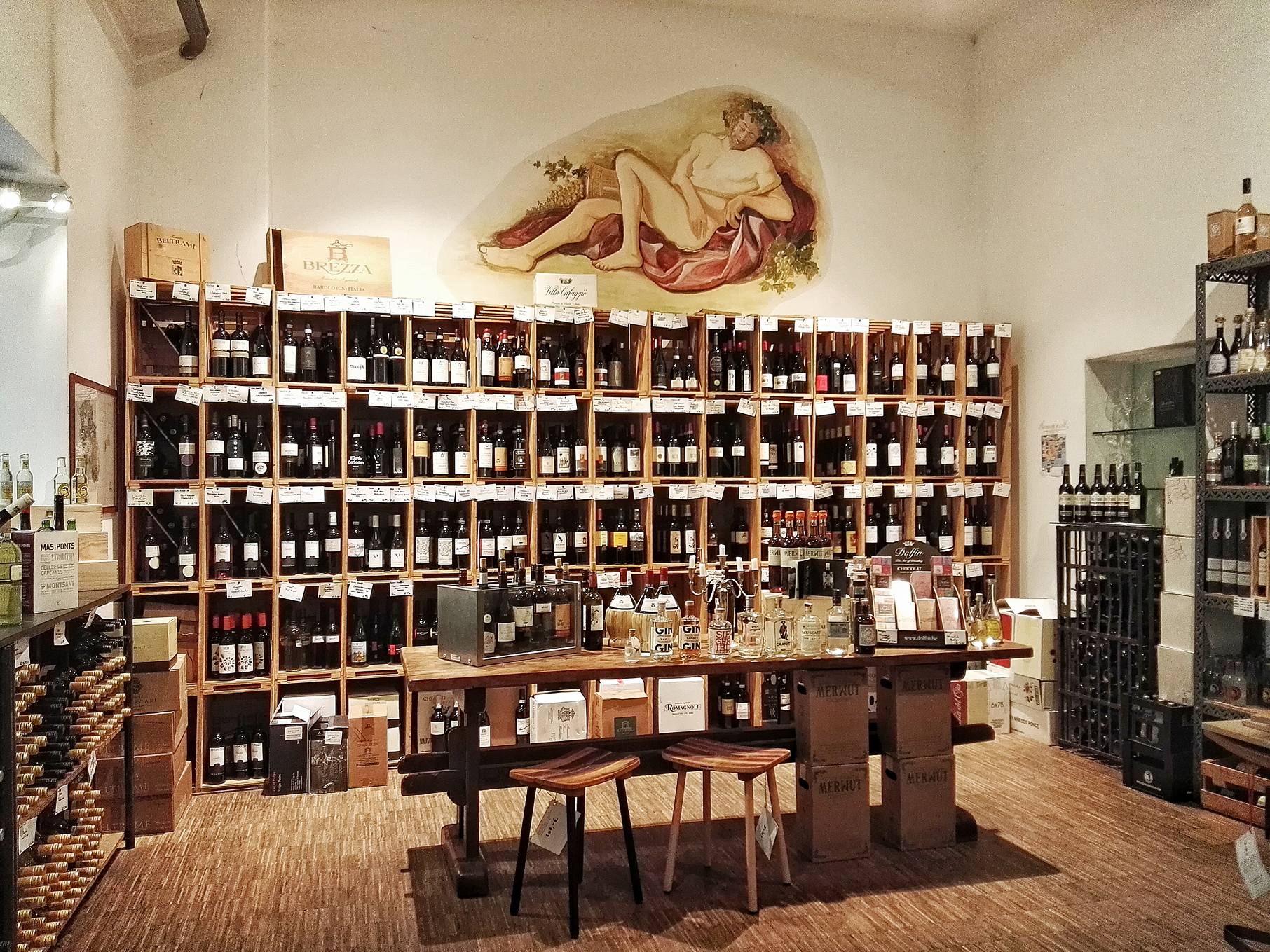Weinhall in Frankfurt
