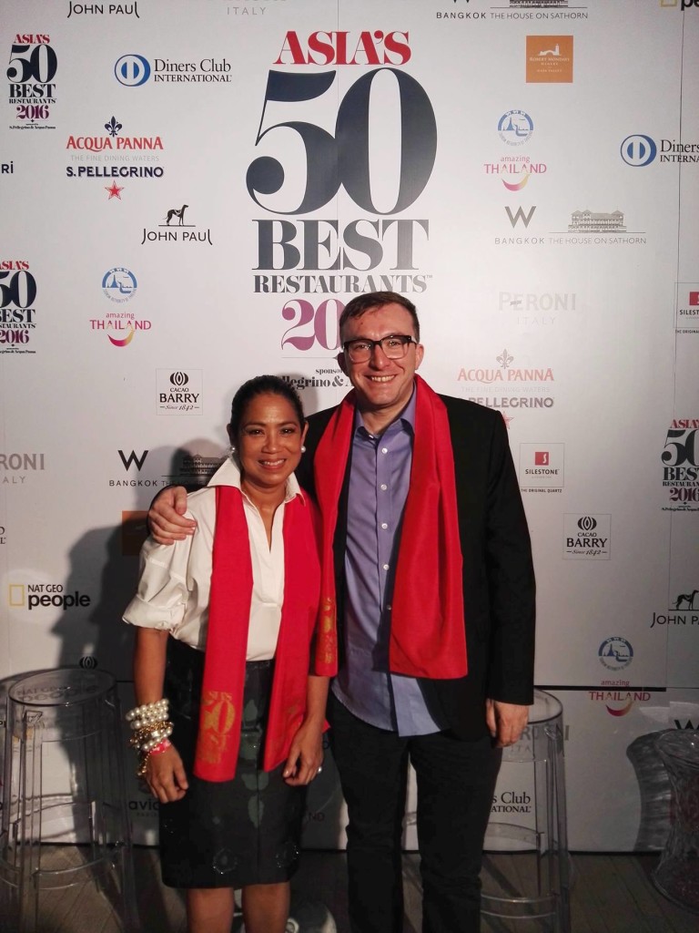 Whoohoo, Philippines represent at the Asia'50 Best Restaurants awards 2016!! Margarita Fores as Asia's Best Female Chef and Gallery Vask by chef Chele Gonzalez on the no. 39 spot on the list!