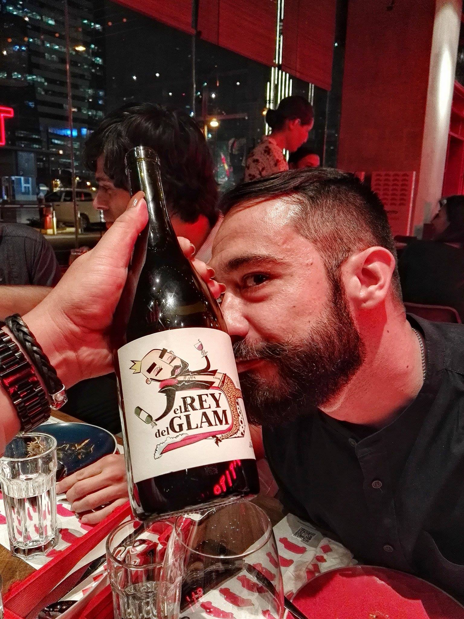 Even the wine labels they carry are fun! Doesn't he look like Dani?!