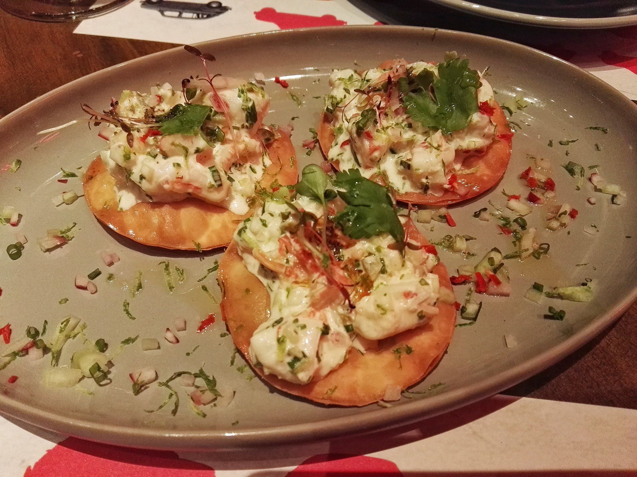 Montaditos de gambas- sexy prawn snacks PHP375 - another of my favorites here!