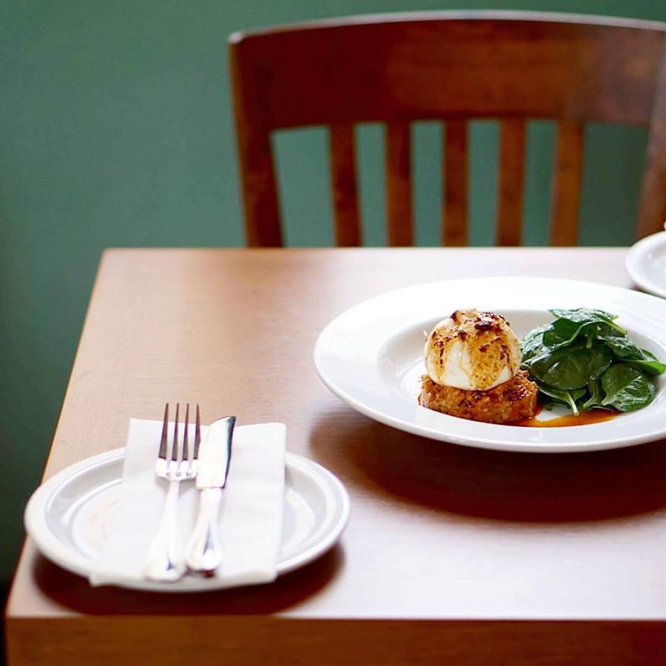 Second Draft and their signature Mapu Burrata (Photo taken from Second Draft's Facebook page)